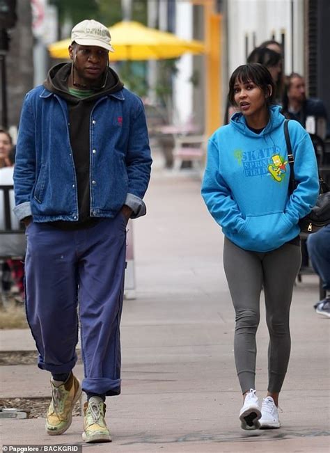 sexy meagan good|Meagan Good And Jonathan Majors Look Good AF In LA